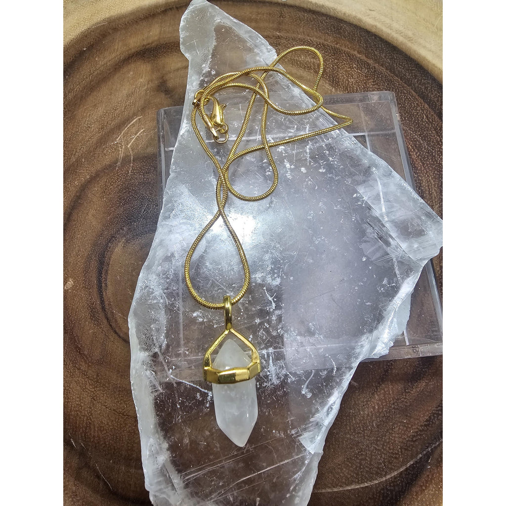 Quartz Crystal double points small and dainty little gems for a elegant look at me by CrystalCloud Company