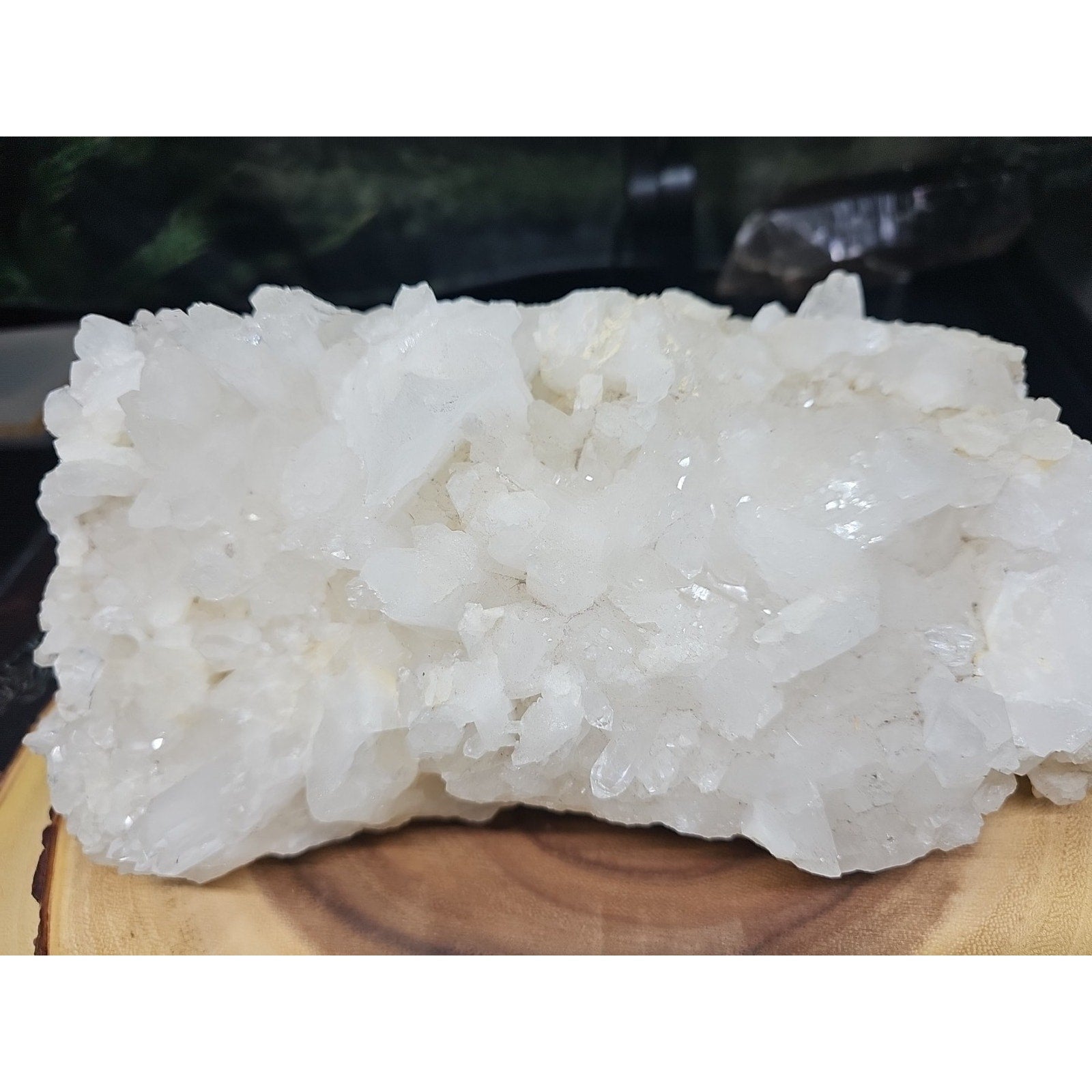6.2 Lbs White Crystal Quartz by CrystalCloud Company