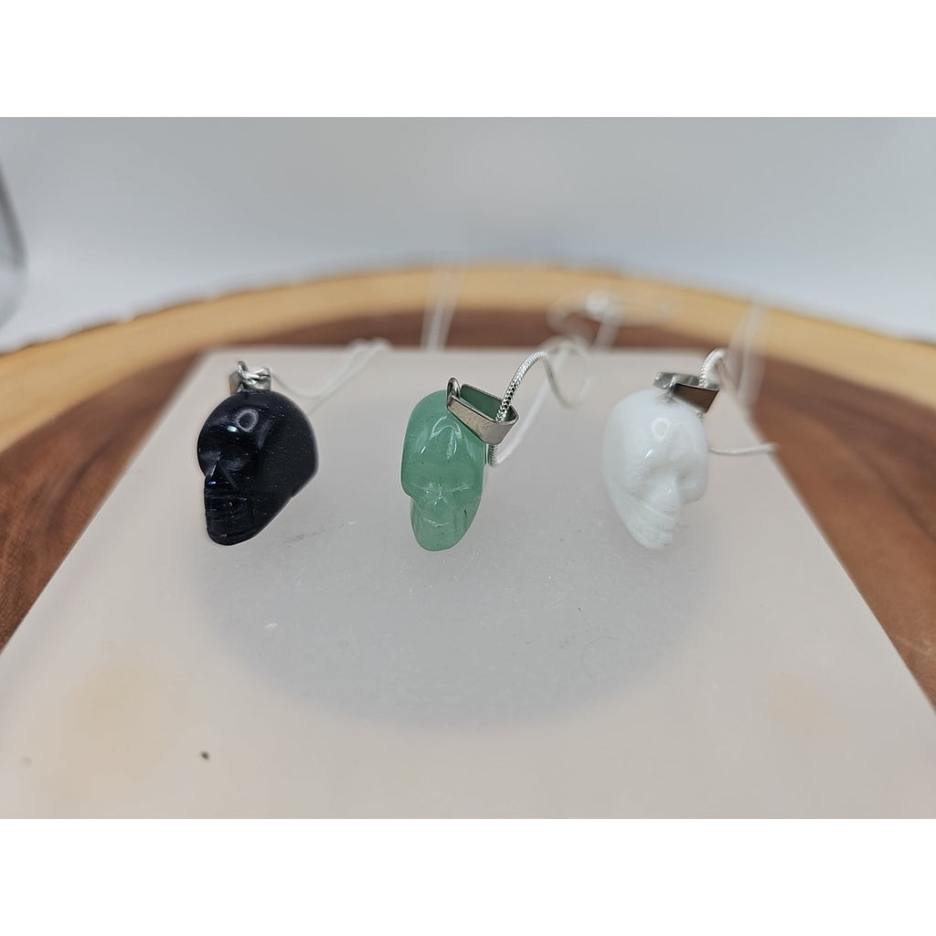 Set Of 3 Shull Pendants W/sterling Silver Chain by CrystalCloud Company