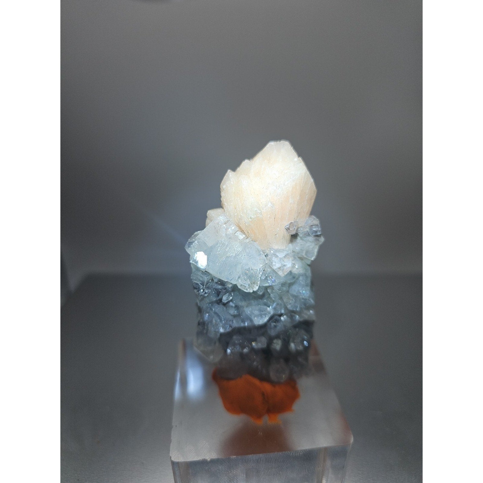 Apophyllite Pink Stilbite 51grams by CrystalCloud Company