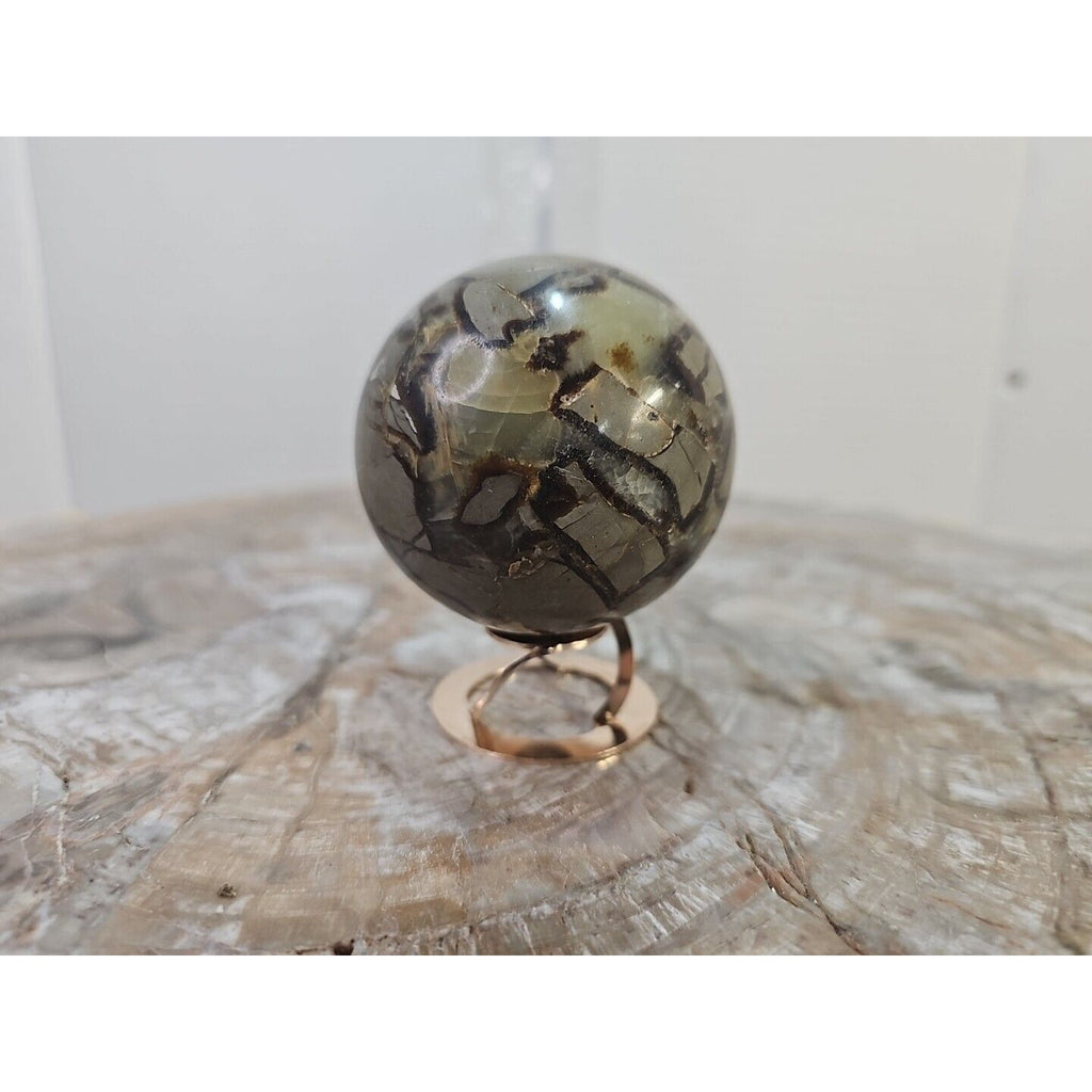 1pcs 241g Natural Septarian Sphere Crystal Healing Energy by CrystalCloud Company