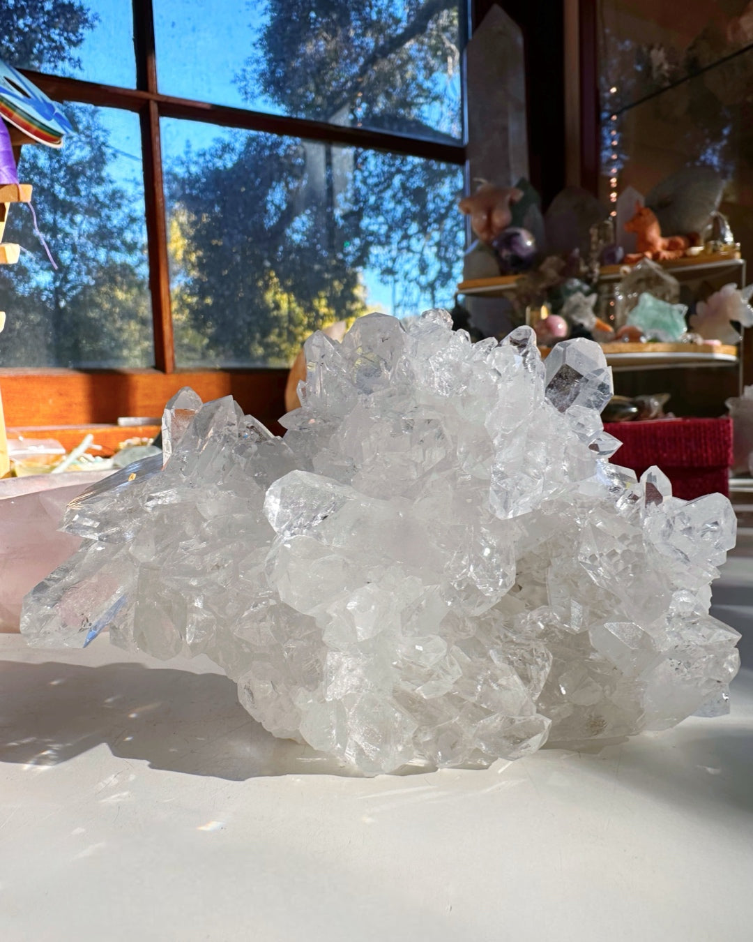 Clear Quartz Cluster