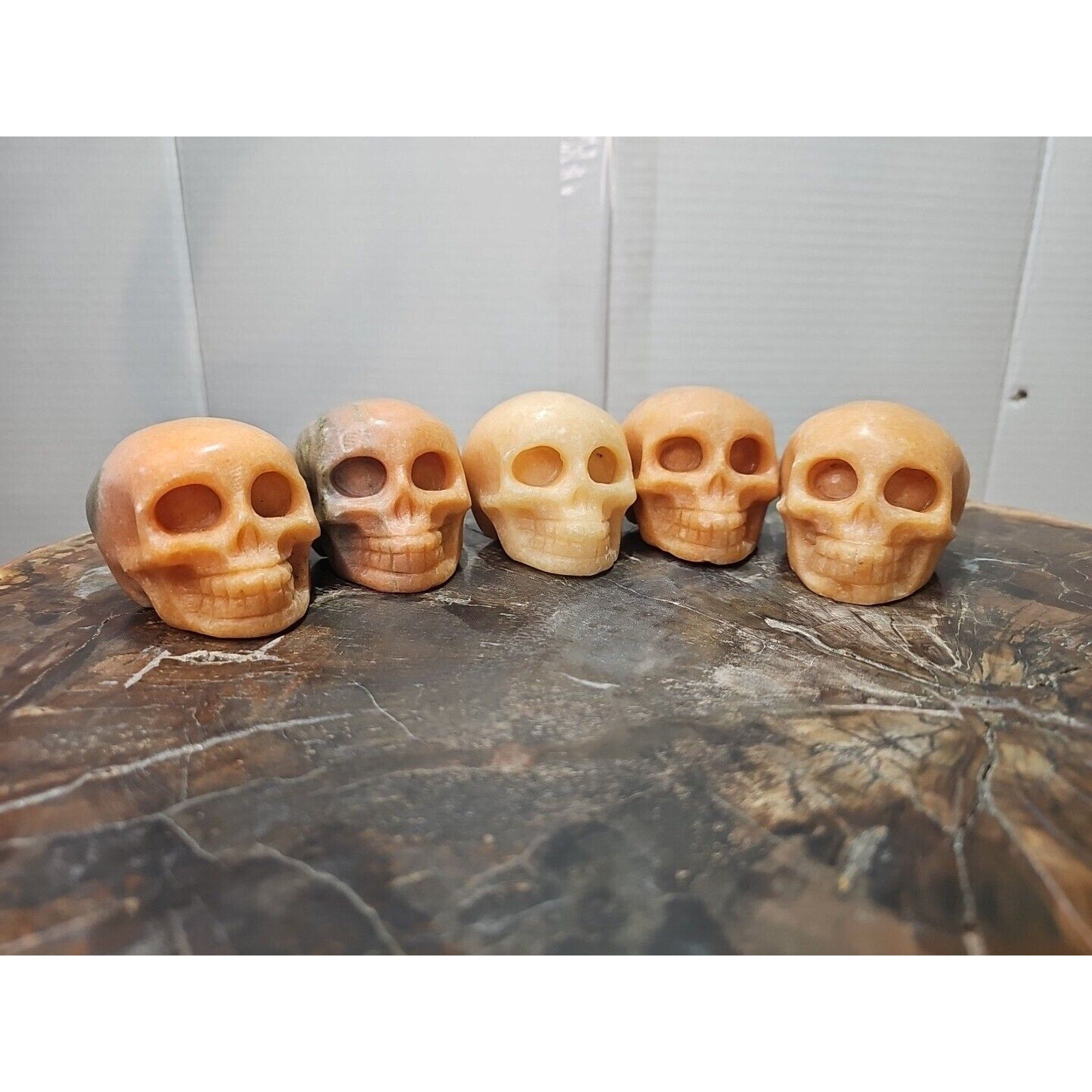 Natural Sunstone Quartz Crystal Skull Carving — Brazil | CrystalCloud Company by CrystalCloud Company