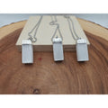 Selenite Crystal Necklace 1 Each W/Chain by CrystalCloud Company