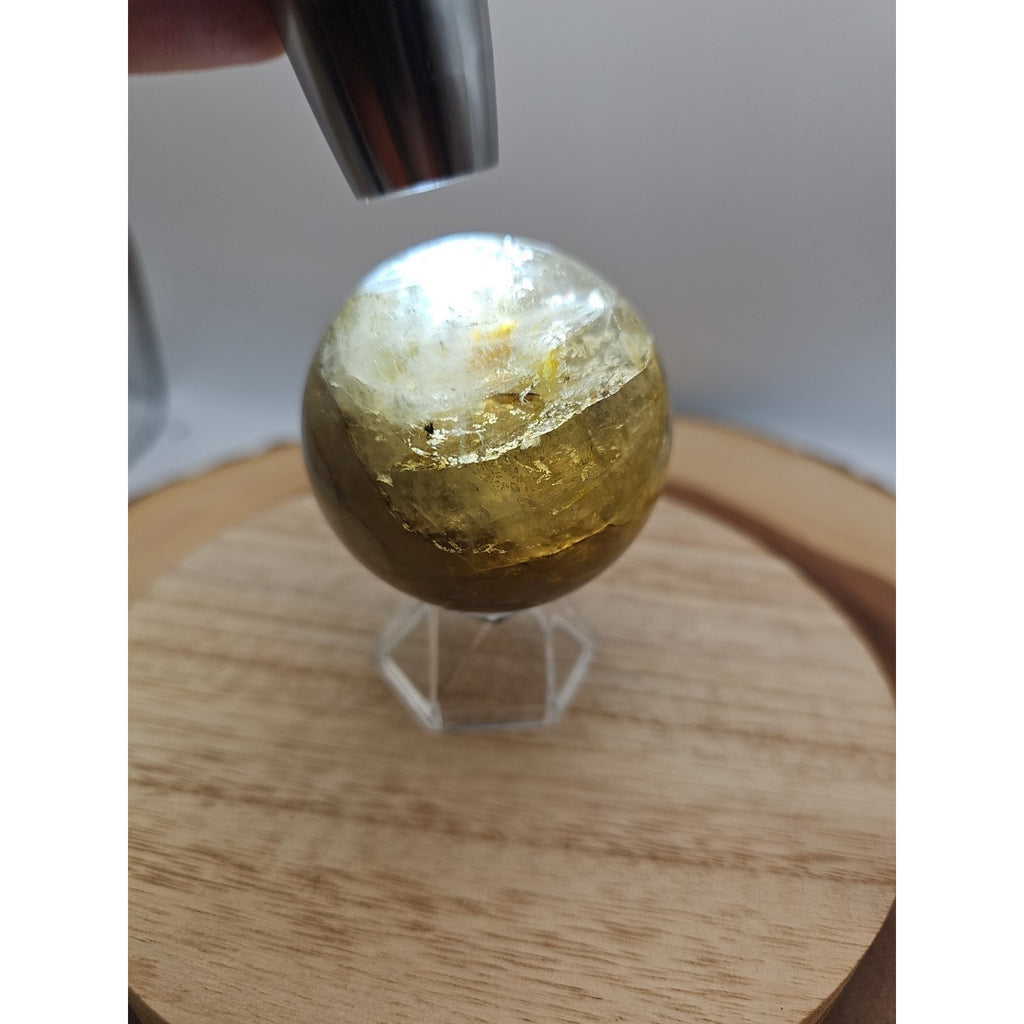 Smoky quartz sphere 60mm 260grams by CrystalCloud Company