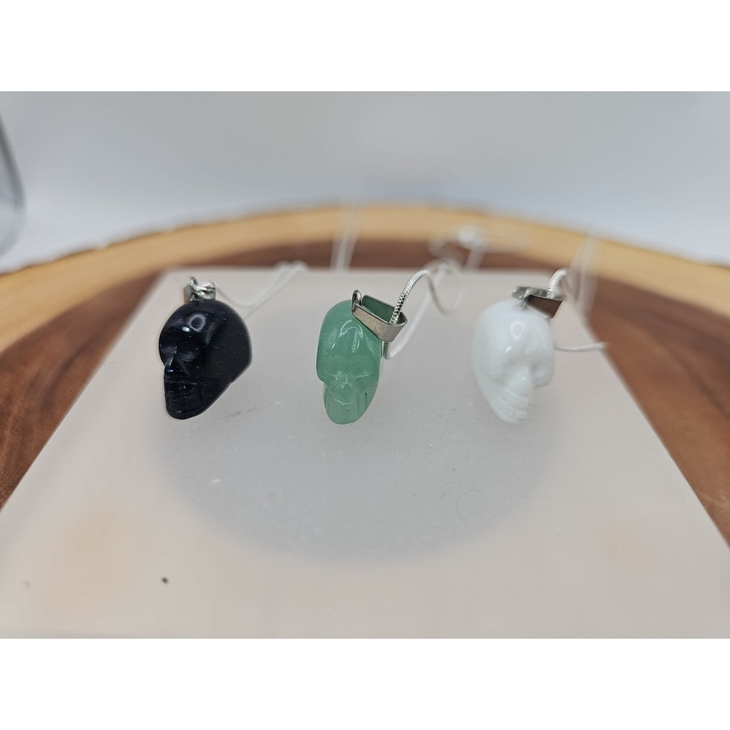 Set Of 3 Shull Pendants W/sterling Silver Chain by CrystalCloud Company