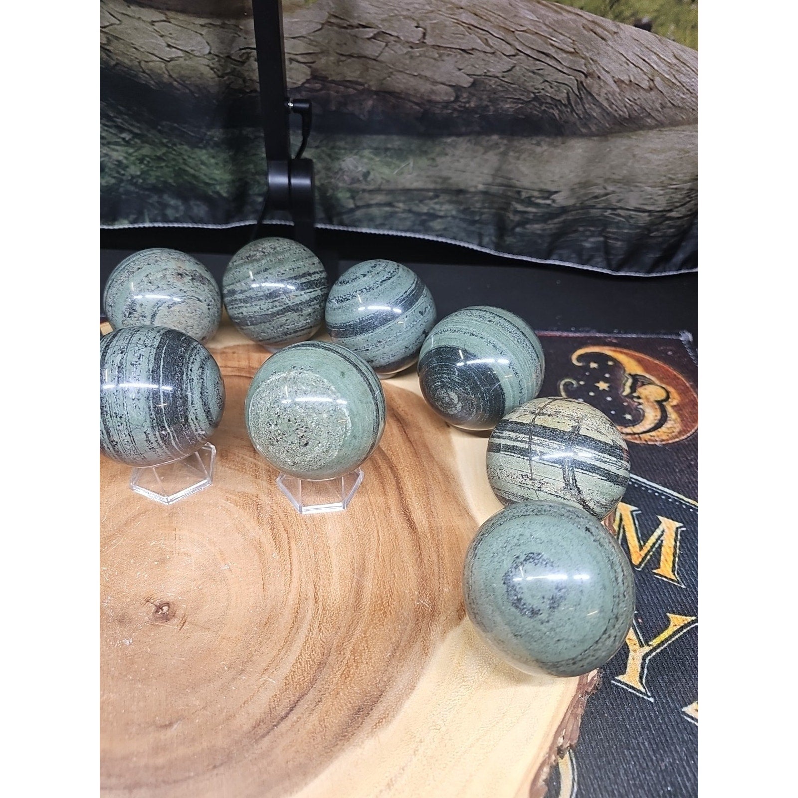 1Pc Natural Medicine King Stone Jasper Crystal Sphere 60mm by CrystalCloud Company