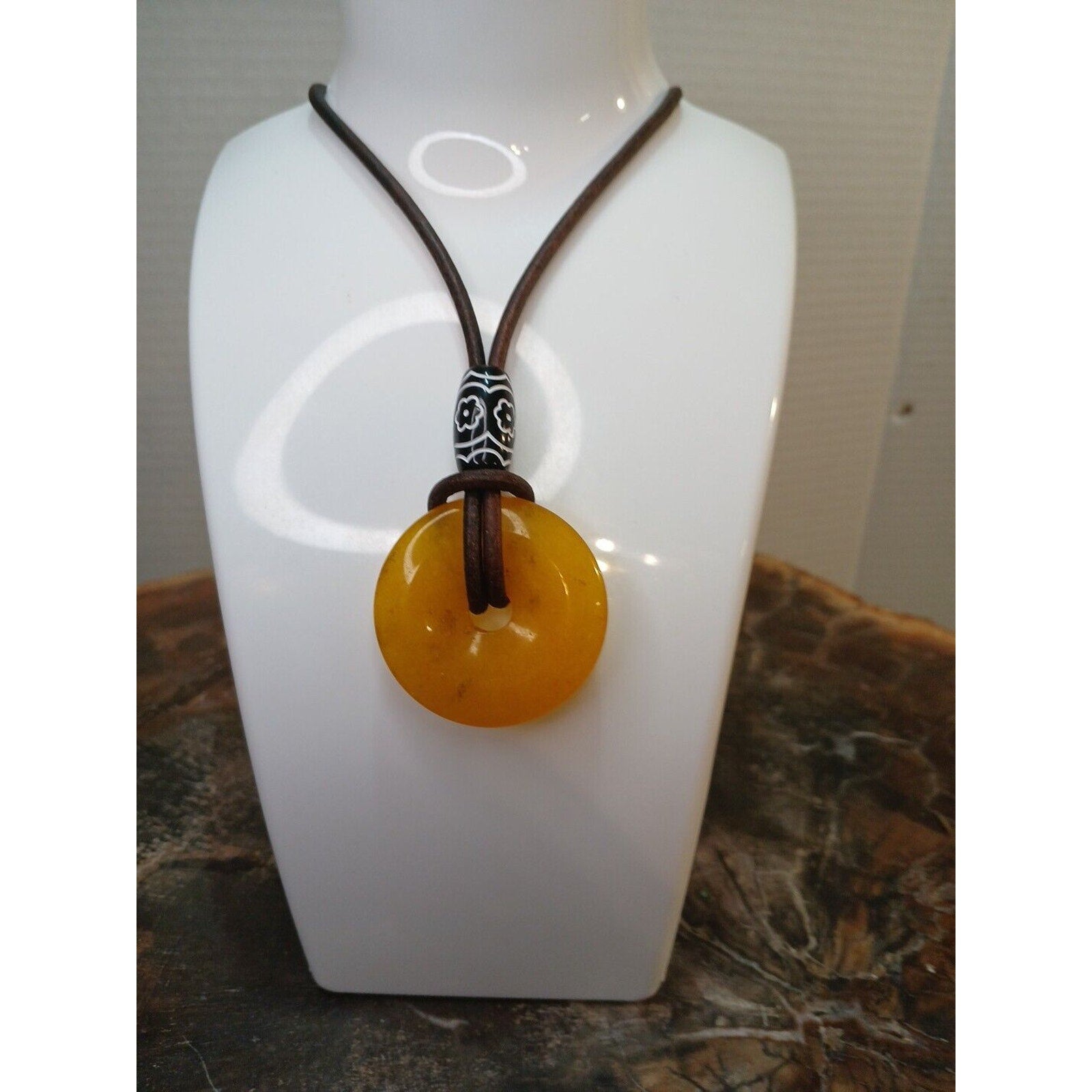 Agate Jasper Necklace by CrystalCloudCompany