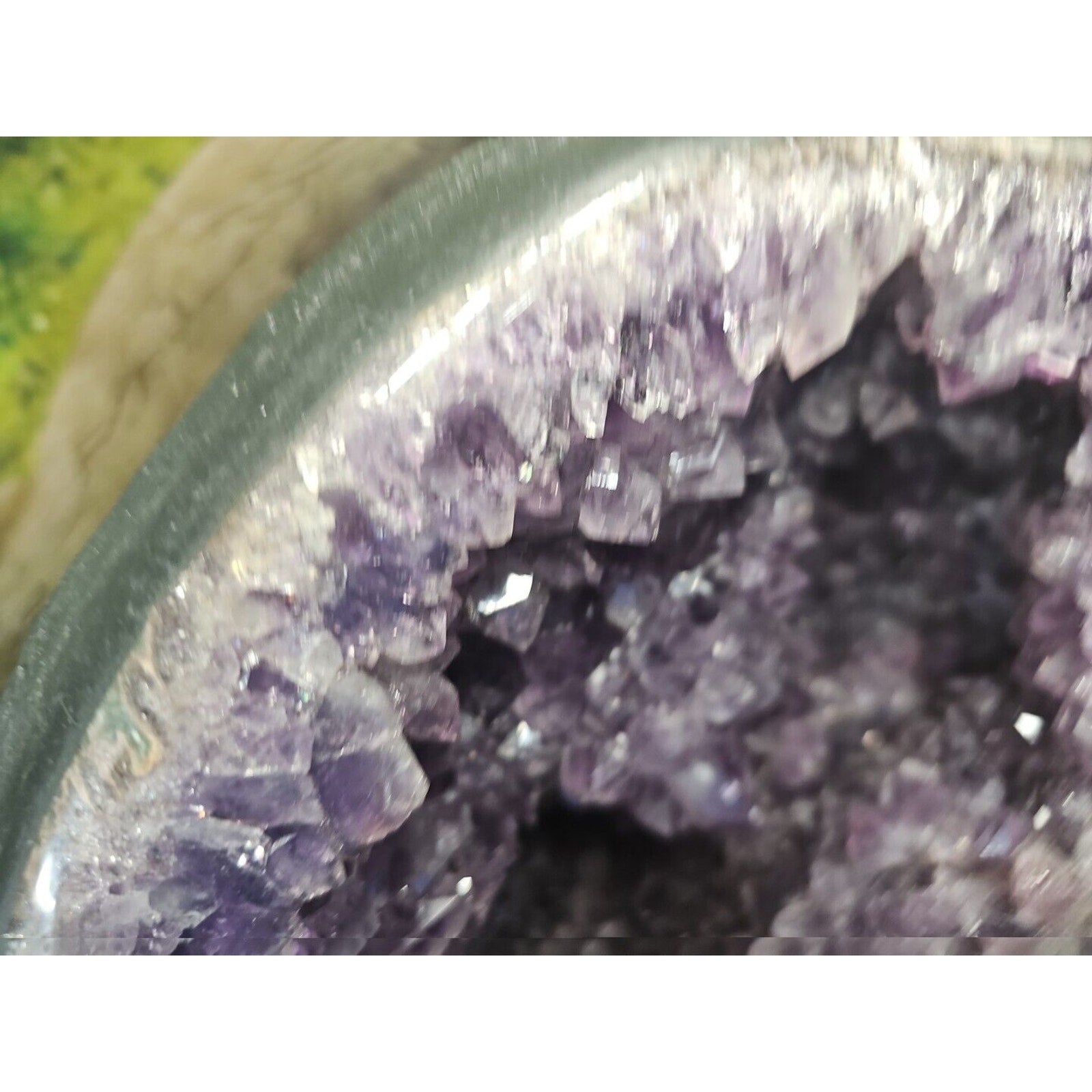 21.7LB Natural Amethyst geode quartz cluster crystal mineral specimen healing by CrystalCloud Company