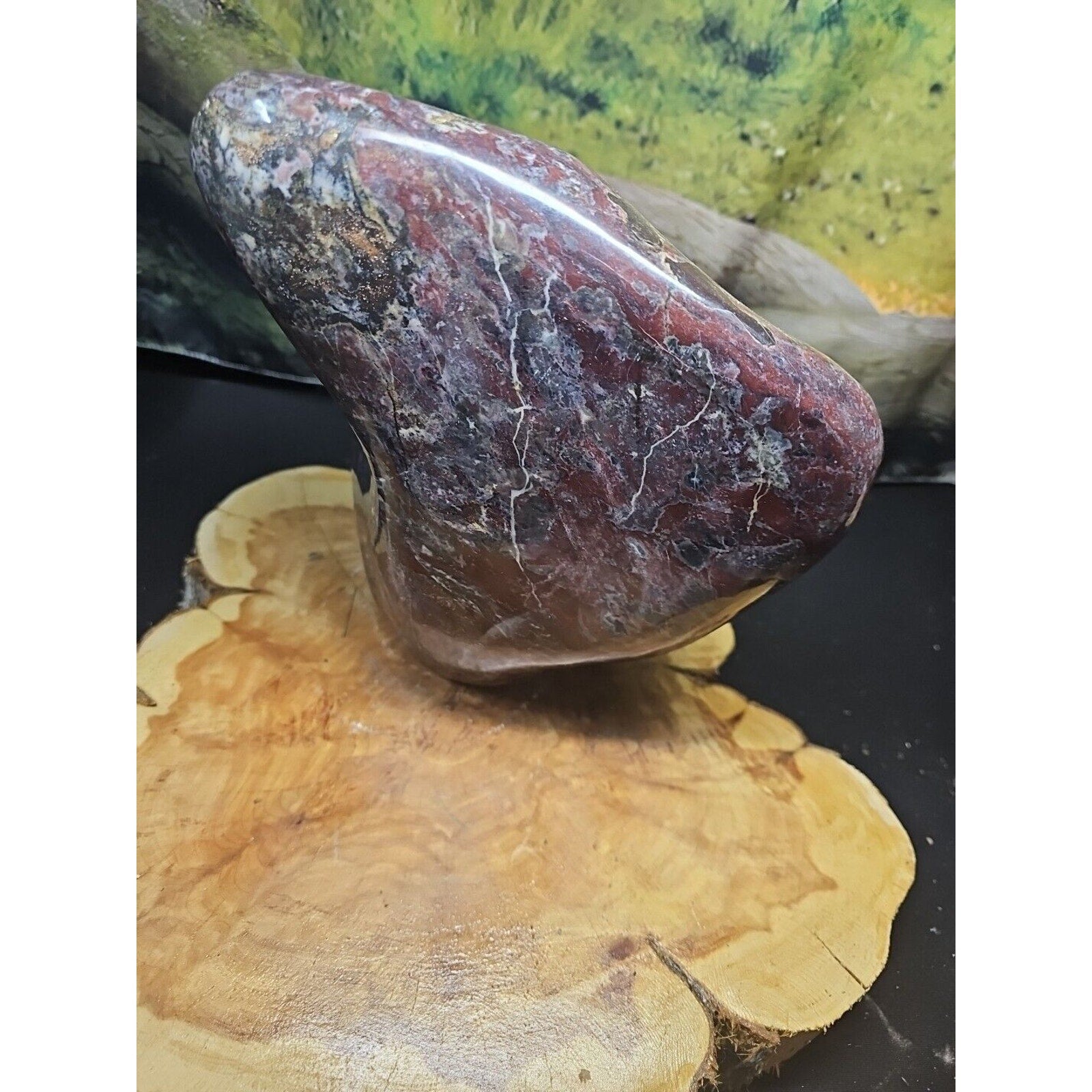 16.6LB Natural Chicken Blood Stone Quartz Crystal Mineral specimen healing by CrystalCloud Company