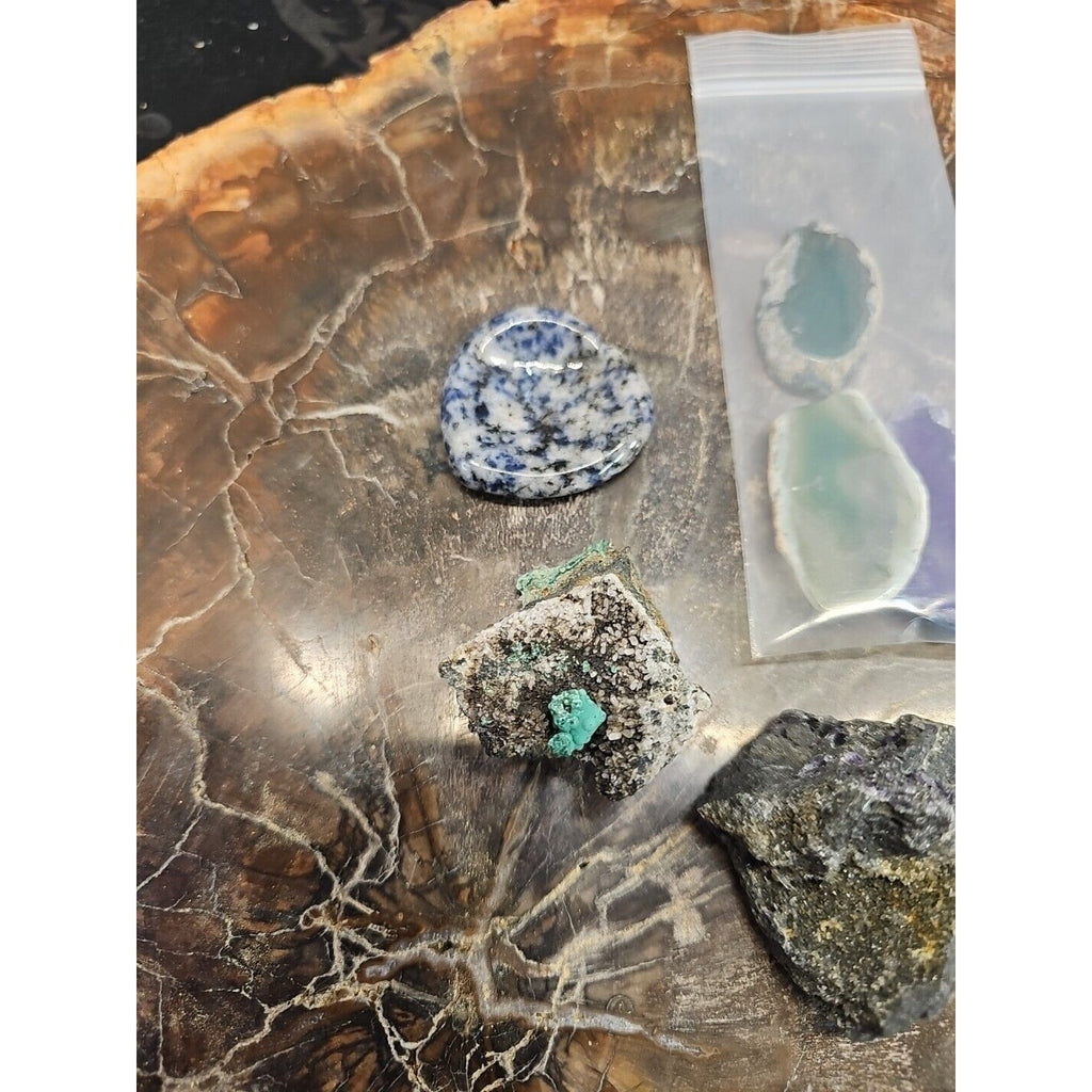 Mixed Crystal Specimen Lot — 8 Natural Pieces, Curated Collection | CrystalCloud Company by CrystalCloud Company