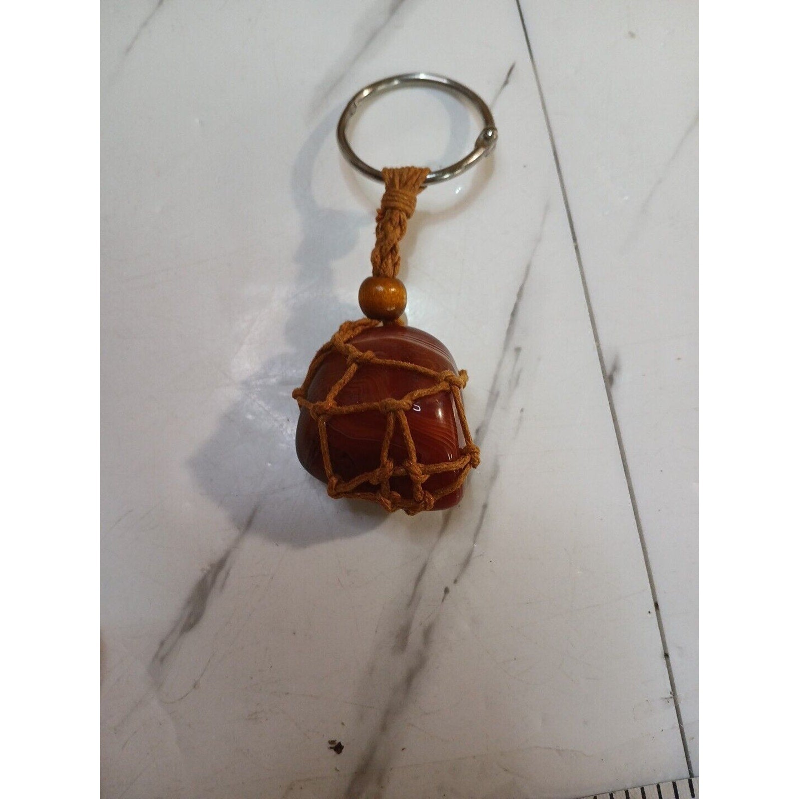 Agate key chain by CrystalCloud Company