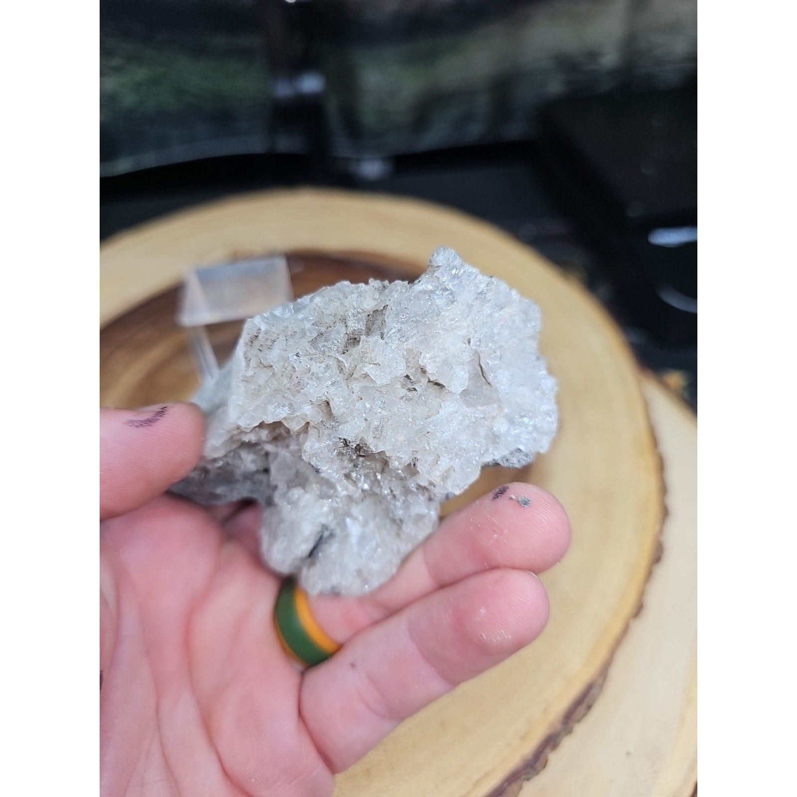 Natural Quartz Crystal pieces from Fonda, NY (aka Herkimer Diamond) 123grams by CrystalCloud Company