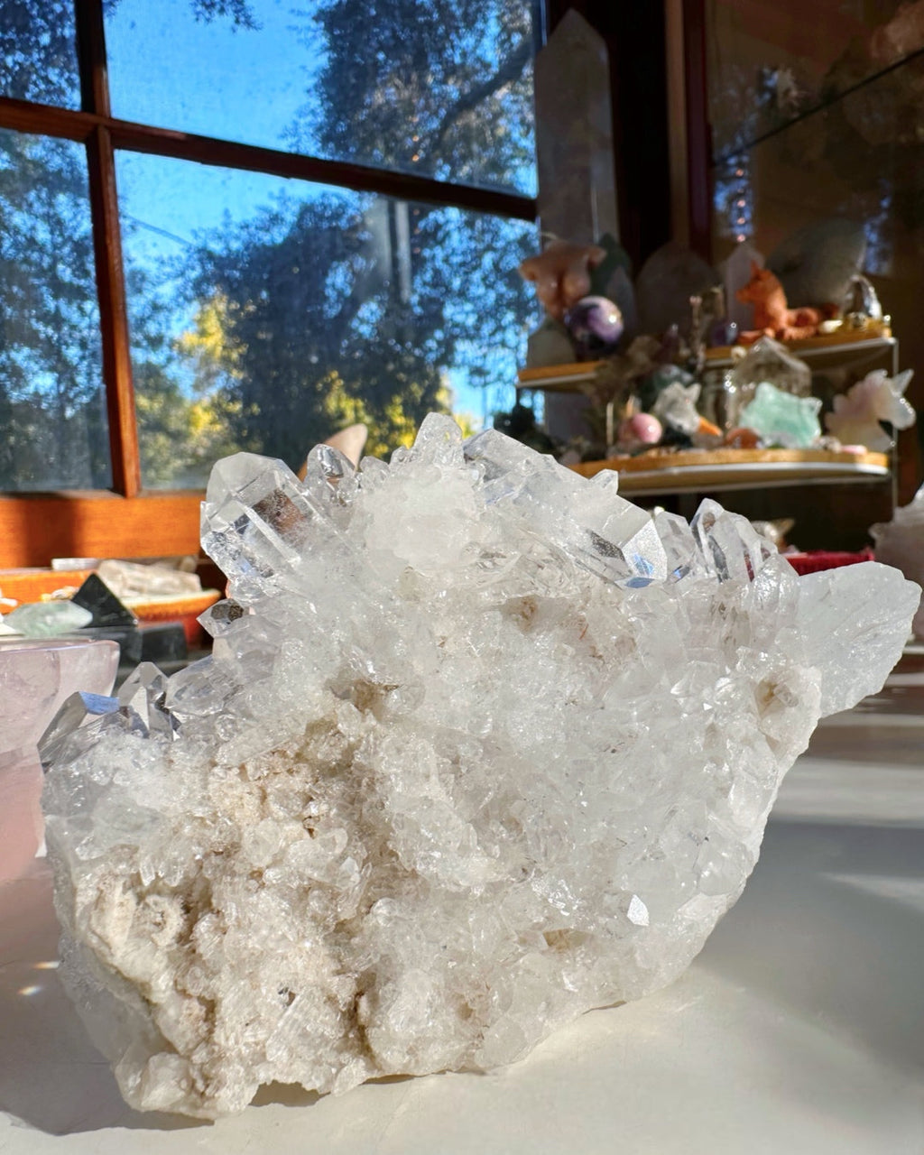 Clear Quartz Cluster