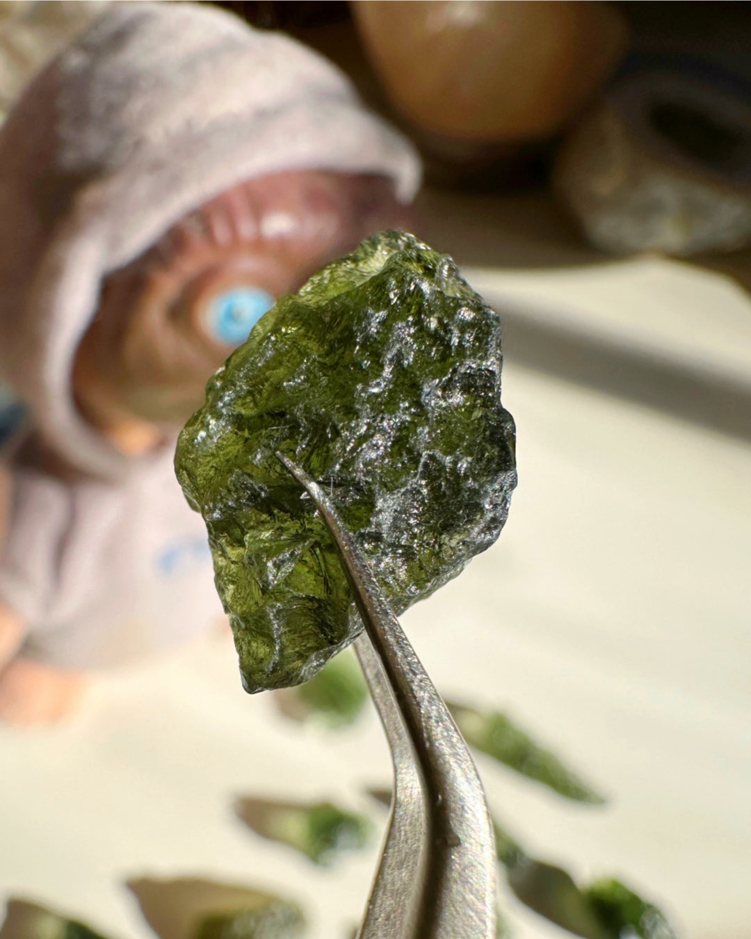 Chlum Moldavite  #3 - AA