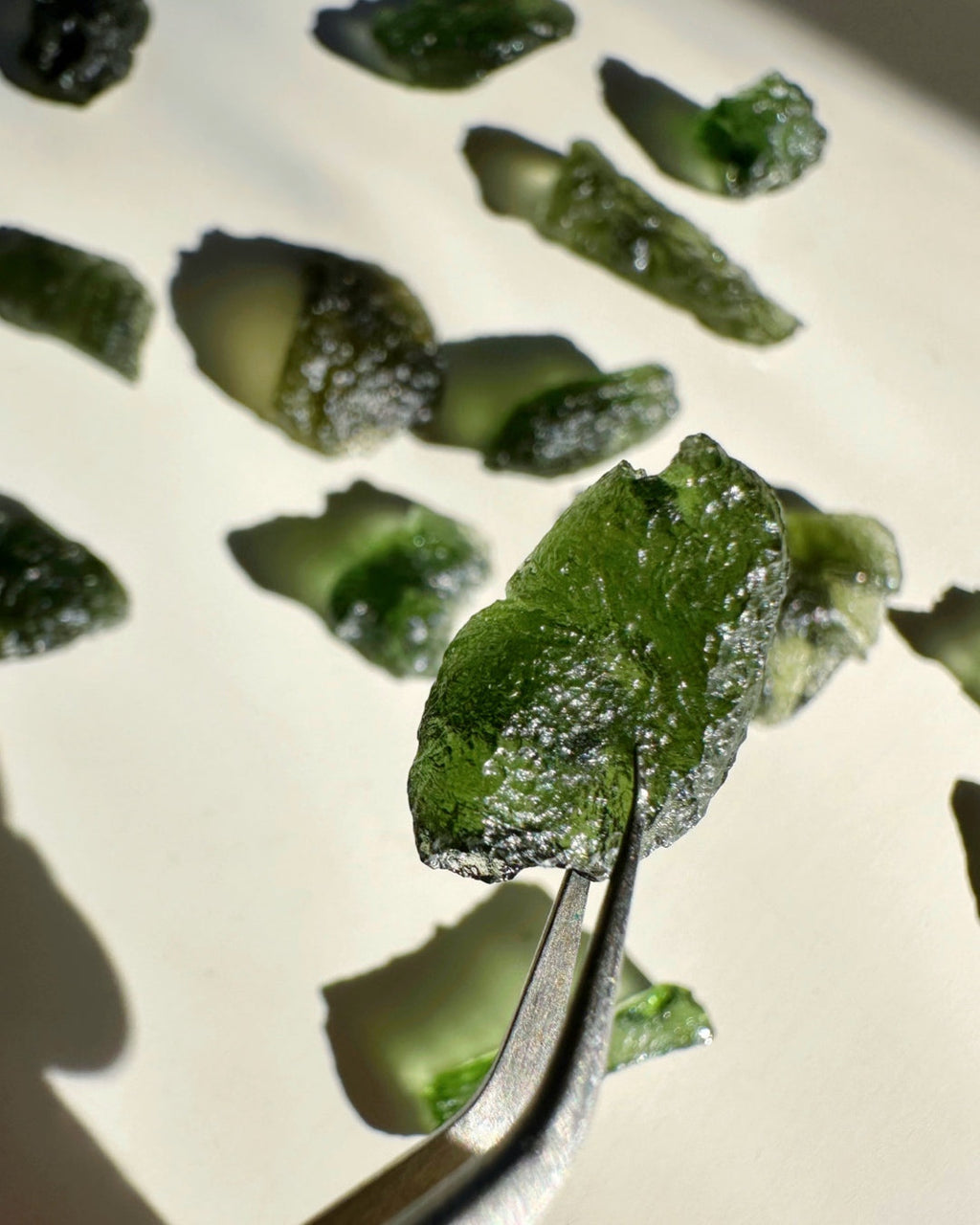 Chlum Moldavite  #4 - AA