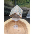 1.87LB 1Pcs Natural Ocean Jasper Onyx Quartz Crystal Geode Square Heptahedron by CrystalCloud Company