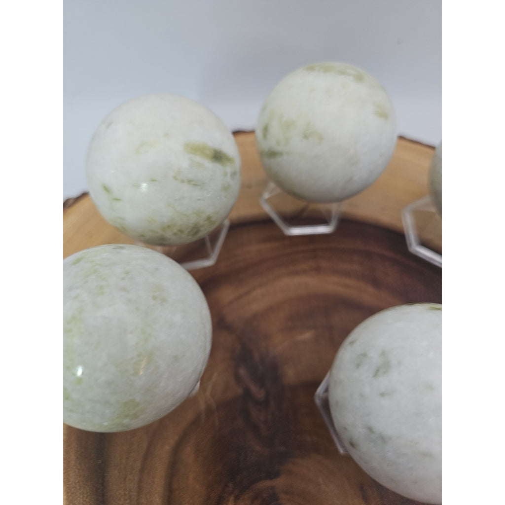 Quartz Crystal Sphere 50mm 1 Each by CrystalCloud Company