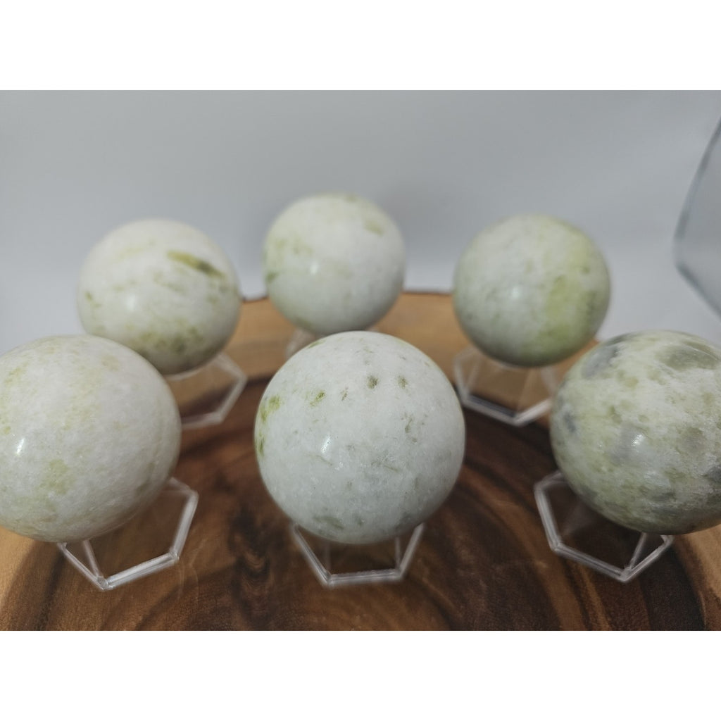 Quartz Crystal Sphere 50mm 1 Each by CrystalCloud Company