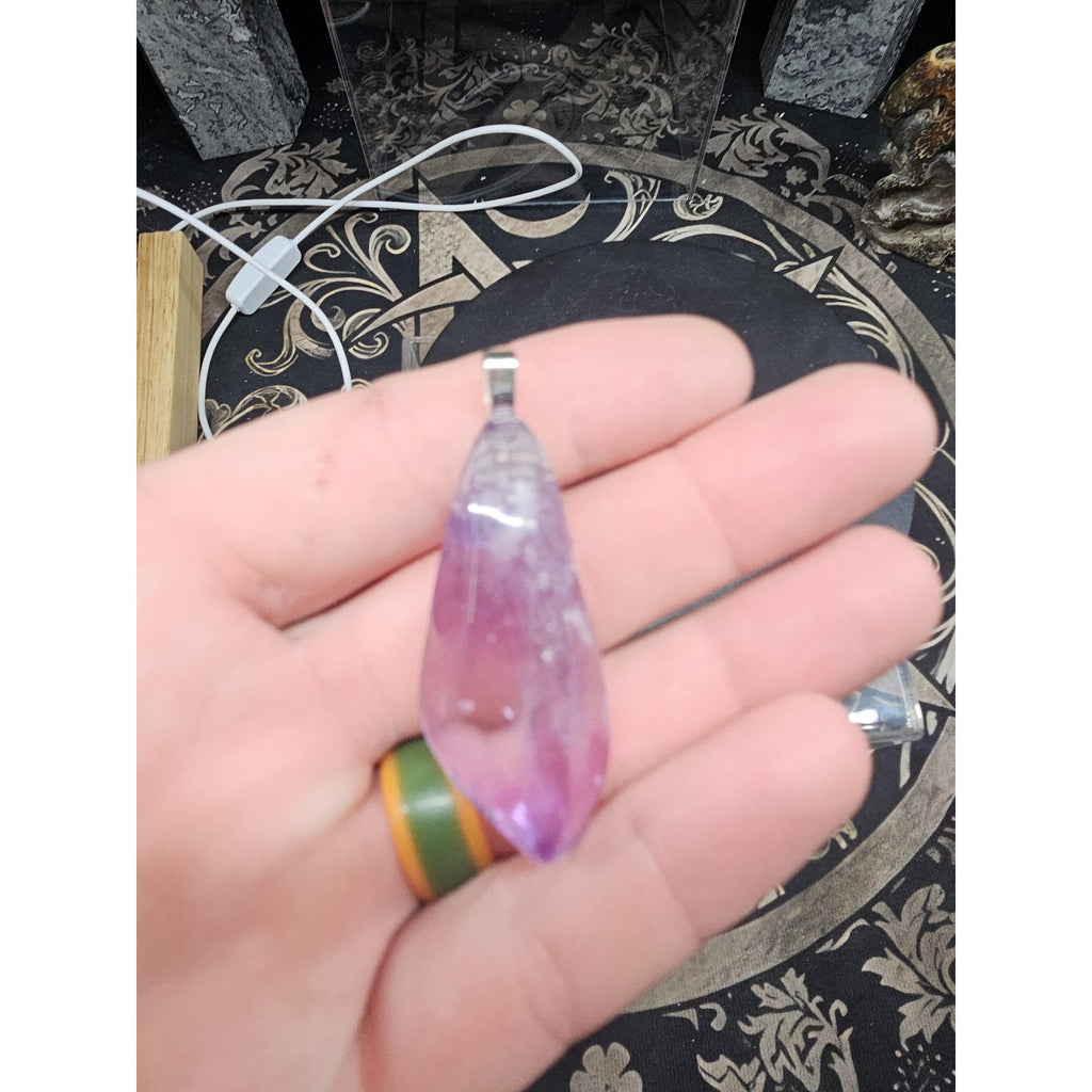 Amethyst Crystal Necklace by CrystalCloud Company