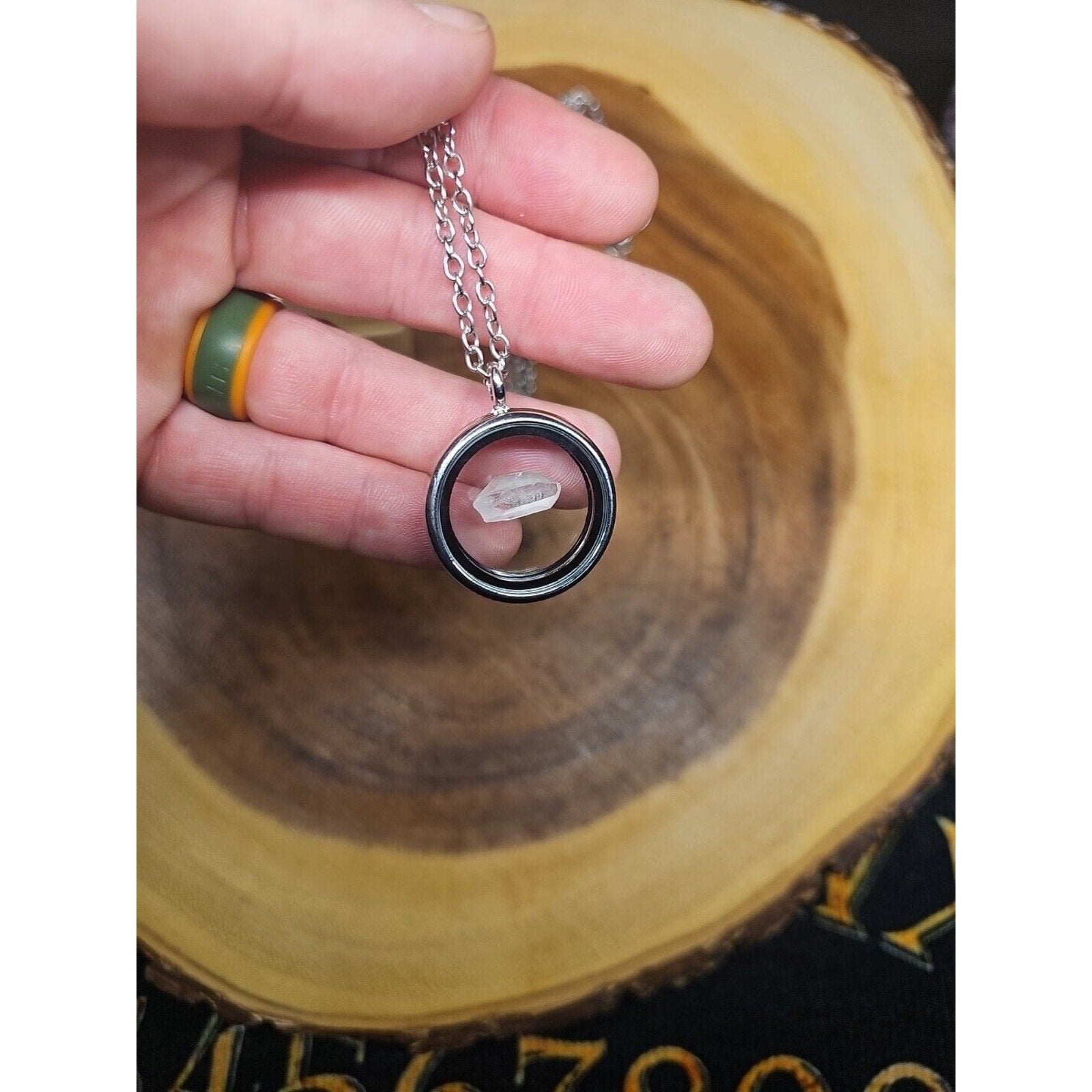 Necklaces Pendant Herkimer Diamonds by CrystalCloud Company