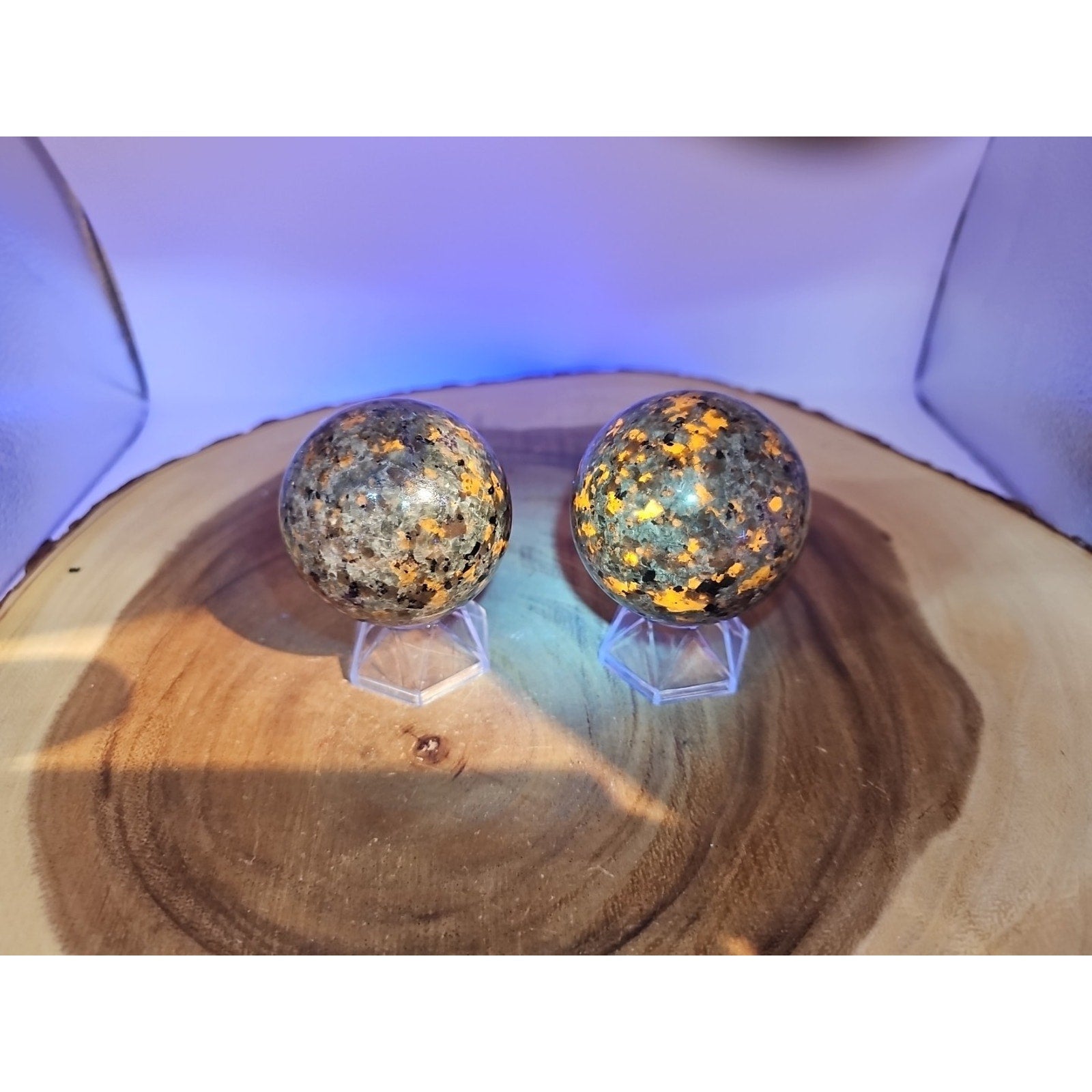 Yooperlite Stone Sphere 55mm 1 Each by CrystalCloud Company