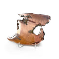 Michigan Vein Copper Slice on Lucite Easel