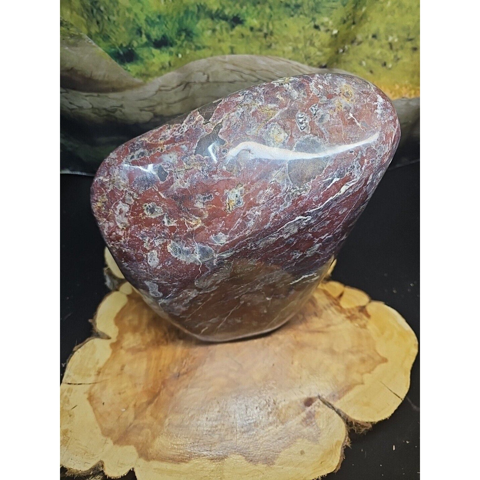 16.6LB Natural Chicken Blood Stone Quartz Crystal Mineral specimen healing by CrystalCloud Company