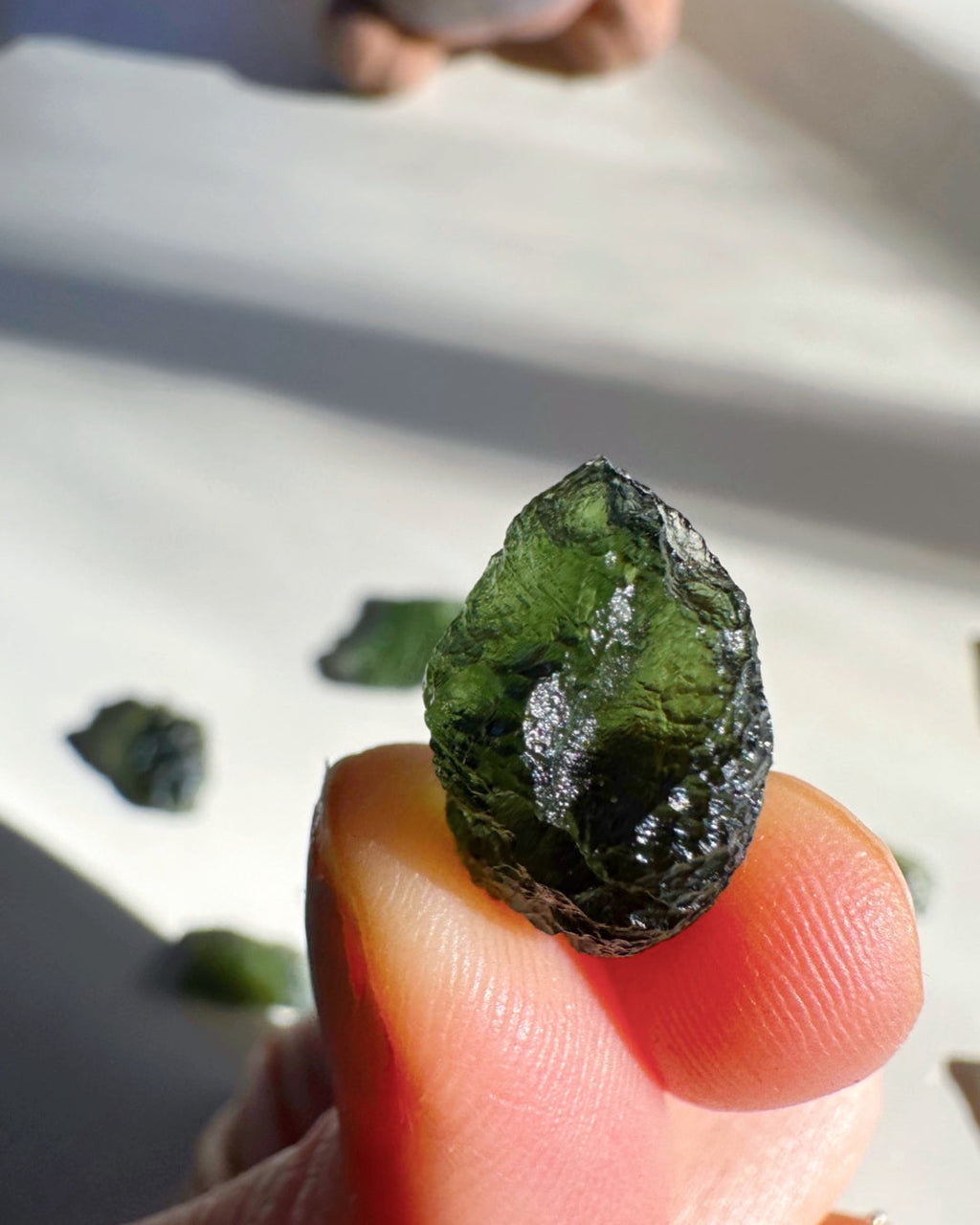 Chlum Moldavite  #4 - AA