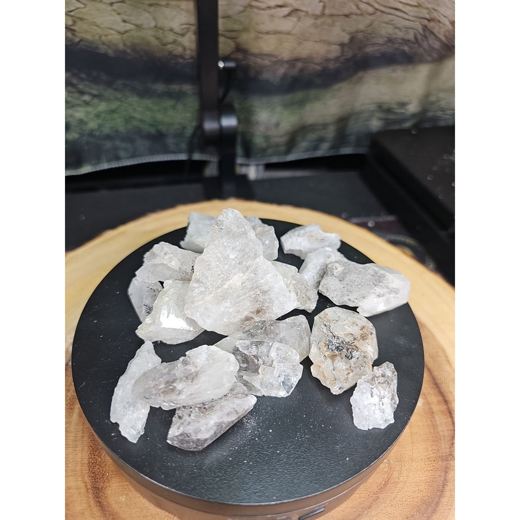 Natural Quartz Crystal pieces from Fonda, NY (aka Herkimer Diamond) 235grams by CrystalCloud Company
