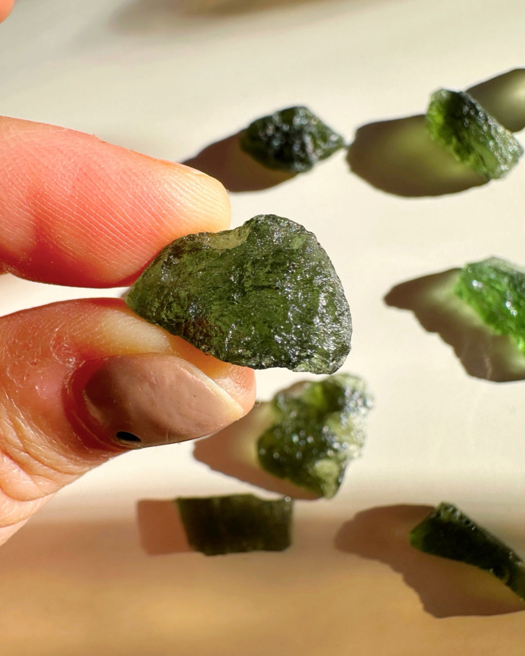 Chlum Moldavite  #2 - AA