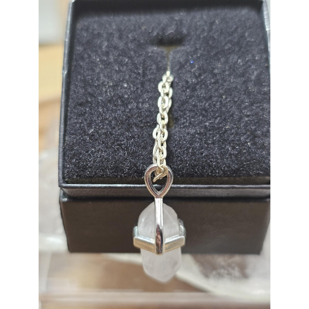 Quartz Crystal double points small and dainty little gems for a elegant look at me by CrystalCloud Company