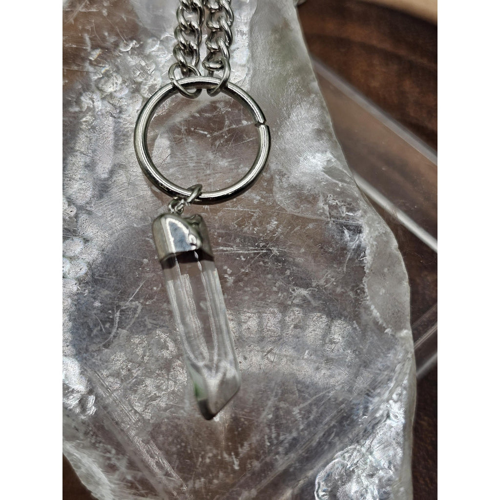 Quartz Point pendant necklace by CrystalCloud Company