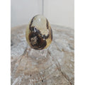 9.0oz Natural Septarian Dragon quartz Crystal egg Mineral Specimen W/Stand by CrystalCloud Company