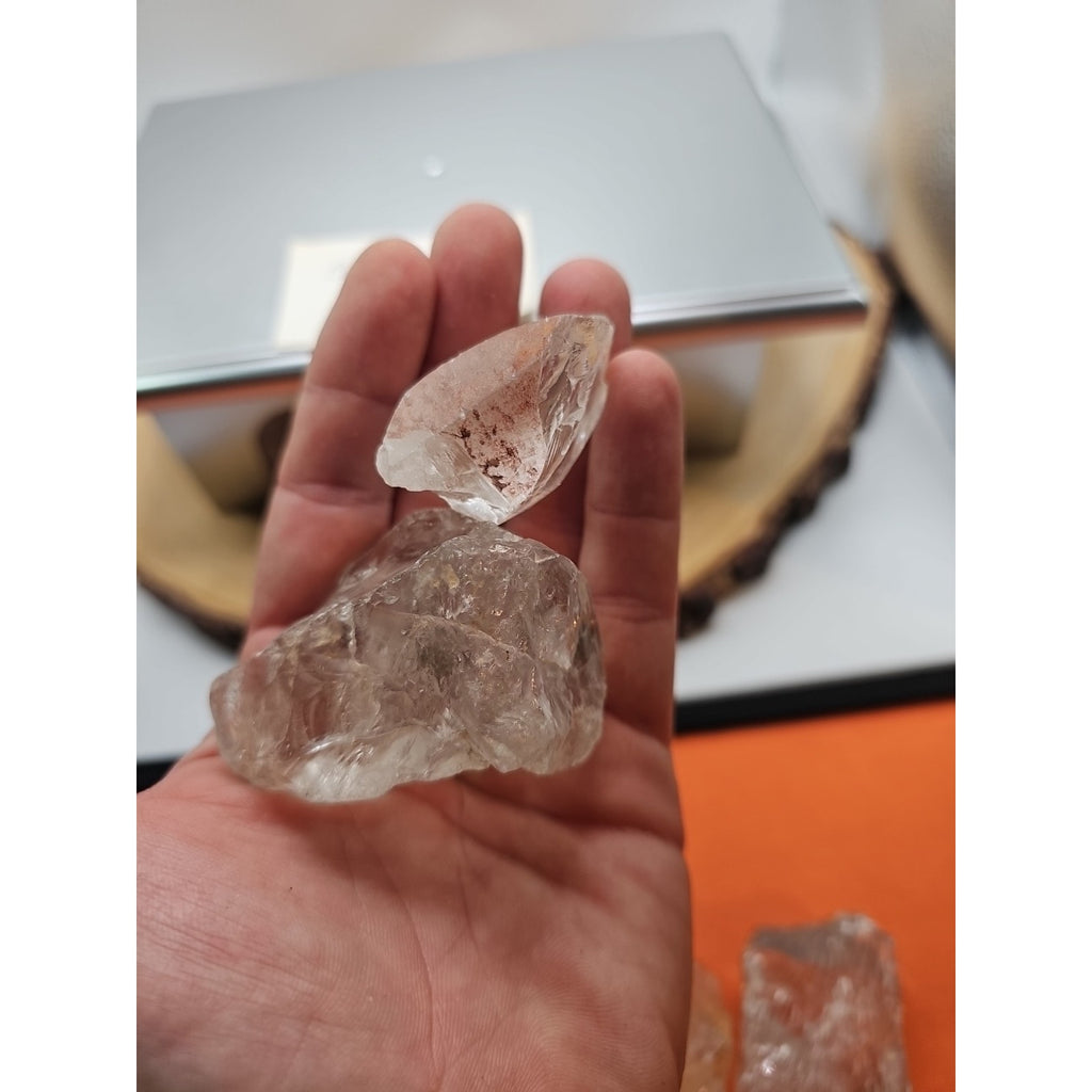 Quartz Crystal Clusters 1.48lbs 5pcs From Madagascar by CrystalCloud Company