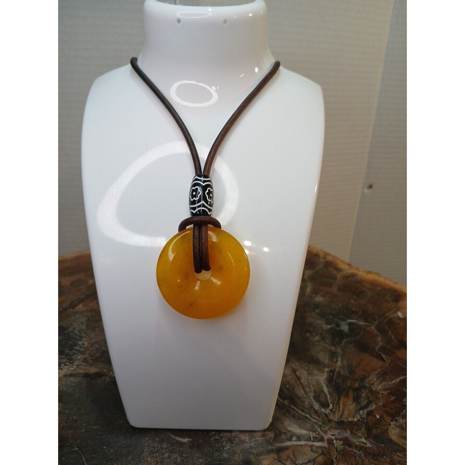 Agate Jasper Necklace by CrystalCloudCompany
