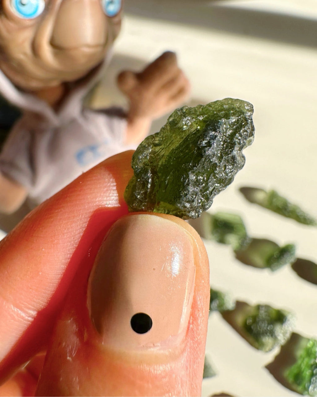 Chlum Moldavite  #3 - AA