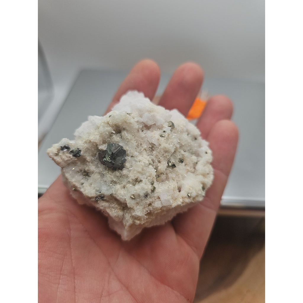 Mangano Calcite Peru 121grams by CrystalCloud Company