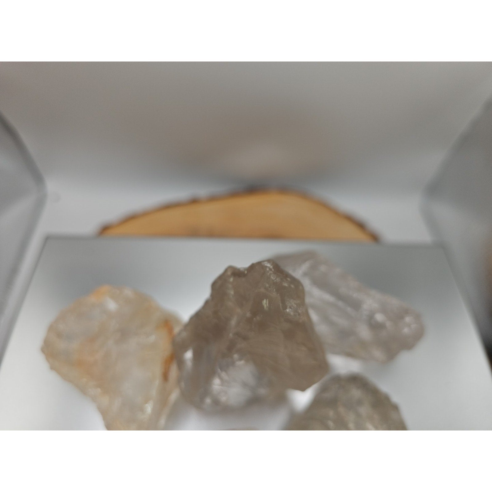Quartz Crystal Clusters 1.48lbs 5pcs From Madagascar by CrystalCloud Company