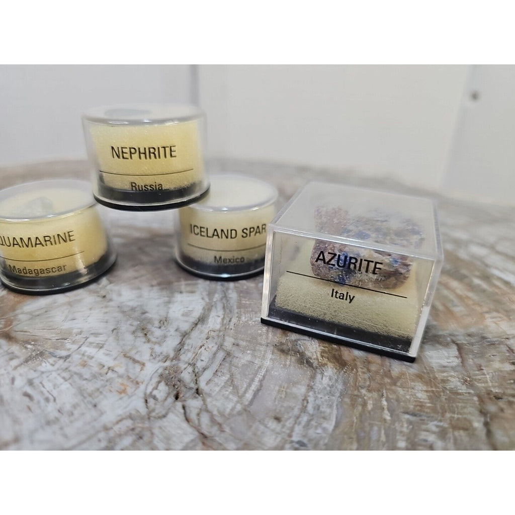 5pcs Micro Mineral Collectibles by CrystalCloud Company