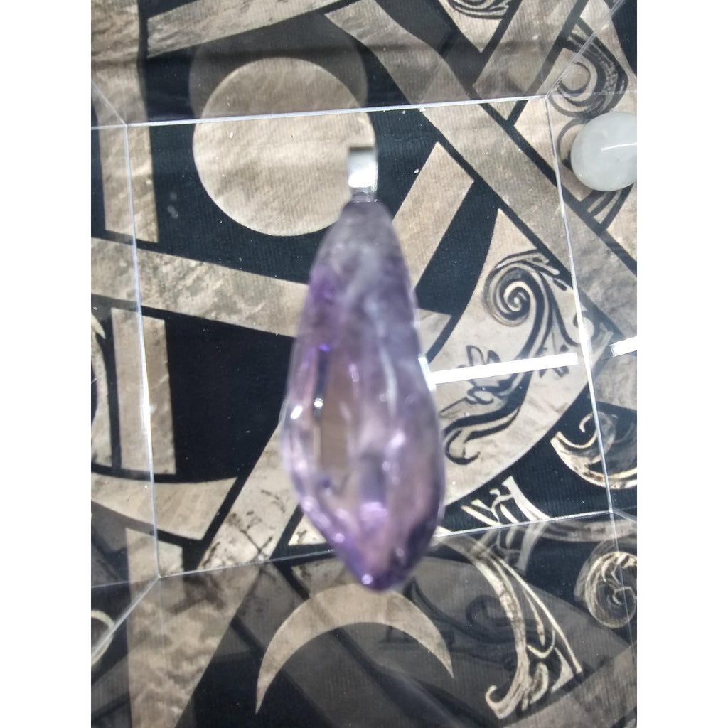 Amethyst Crystal Necklace by CrystalCloud Company