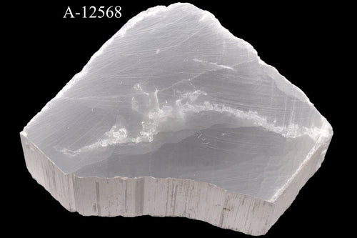A-12568 Selenite TV Rock - 11.1 oz by Crystal River Gems