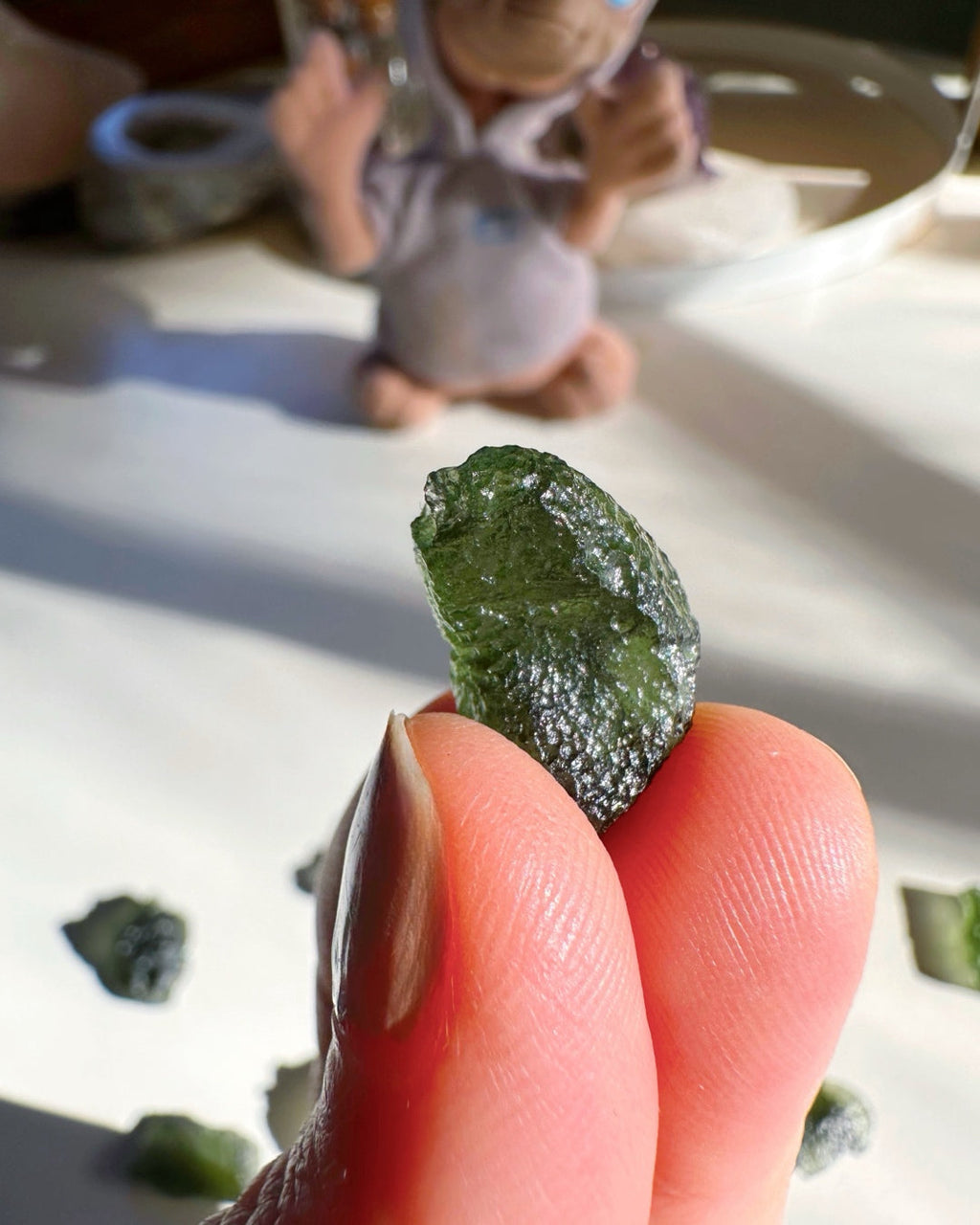 Chlum Moldavite  #4 - AA