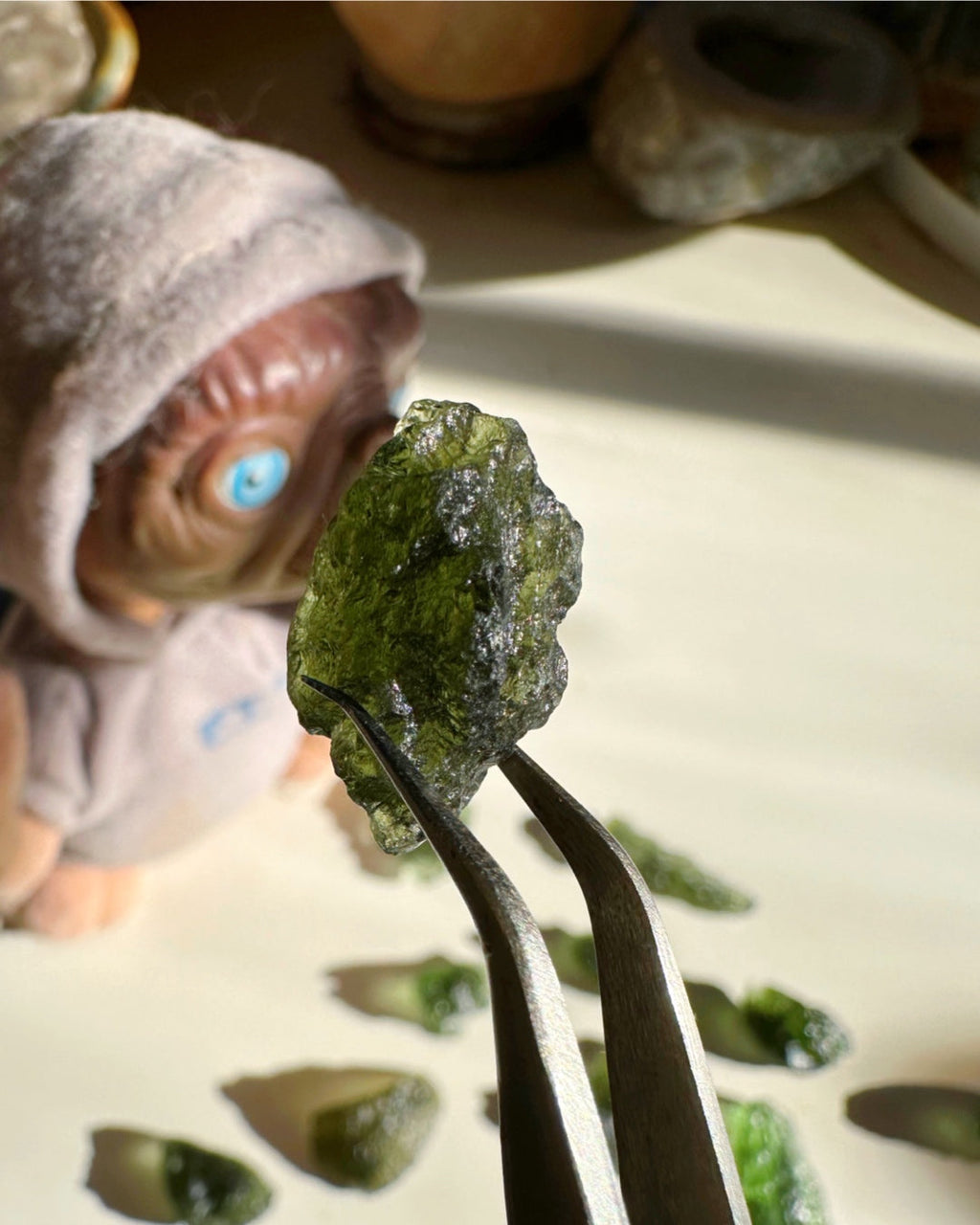 Chlum Moldavite  #3 - AA