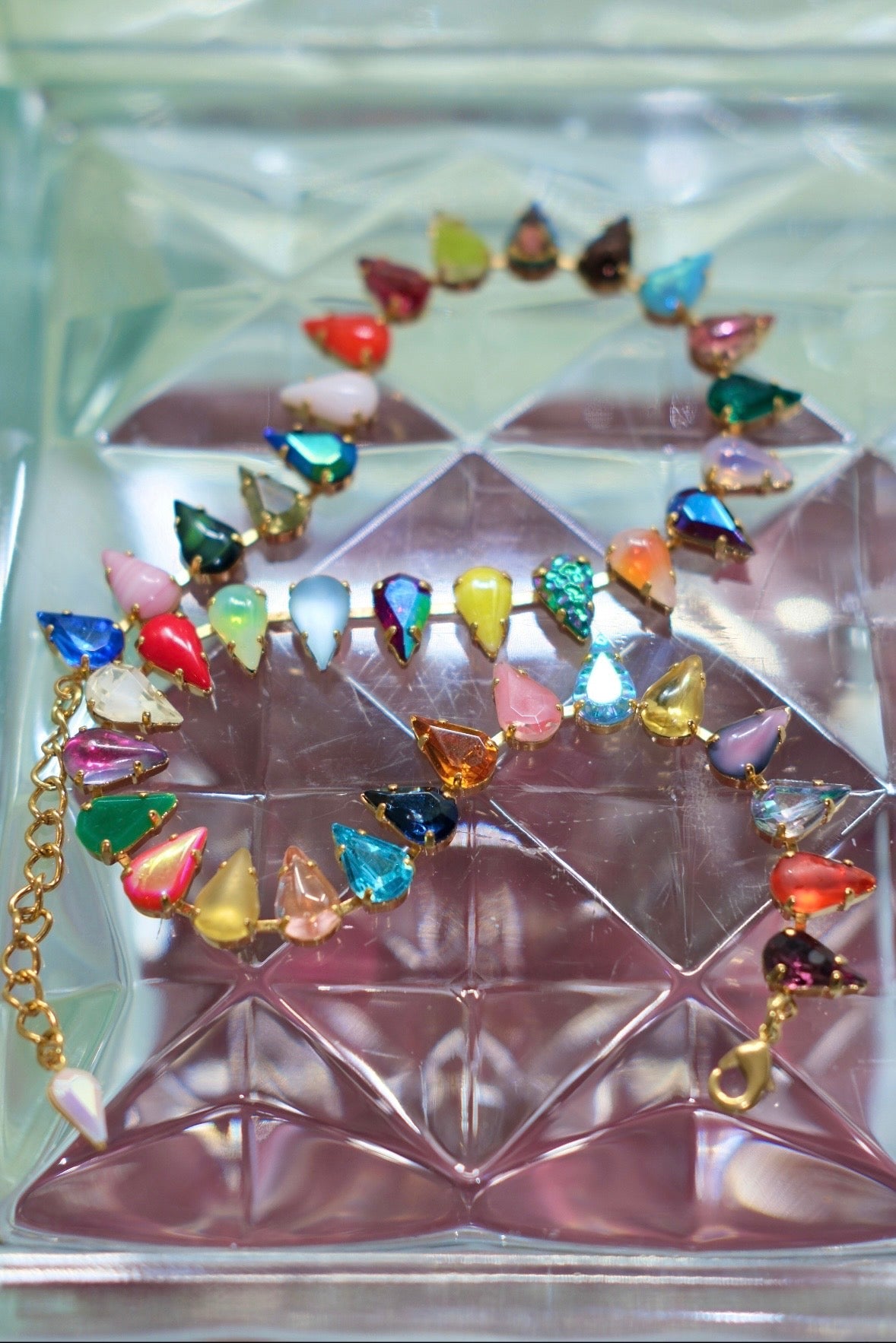 Layering Choker in Aurora Fang (Gold)