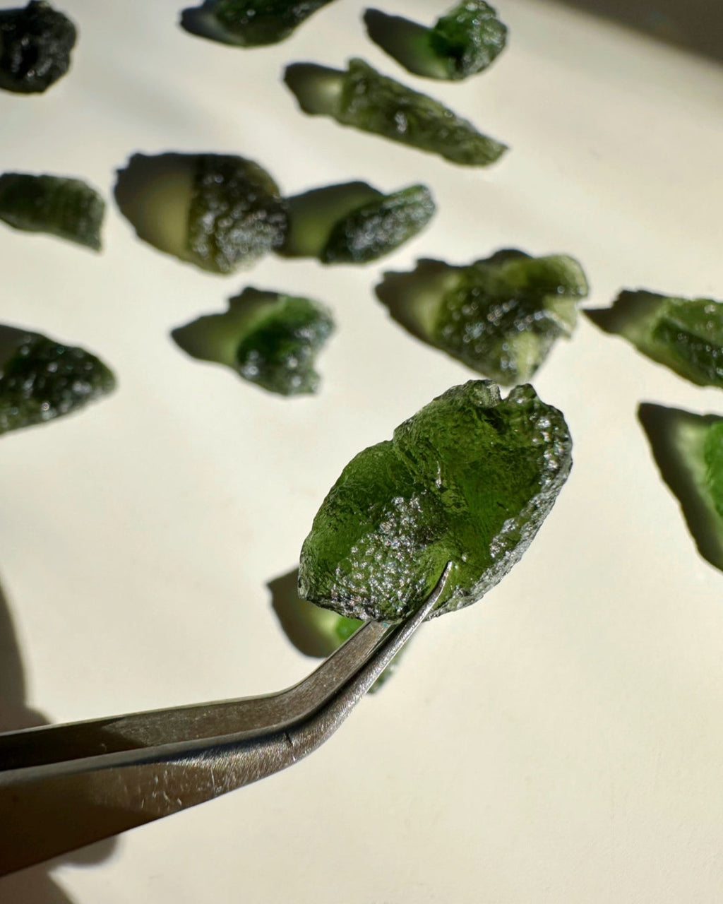 Chlum Moldavite  #4 - AA