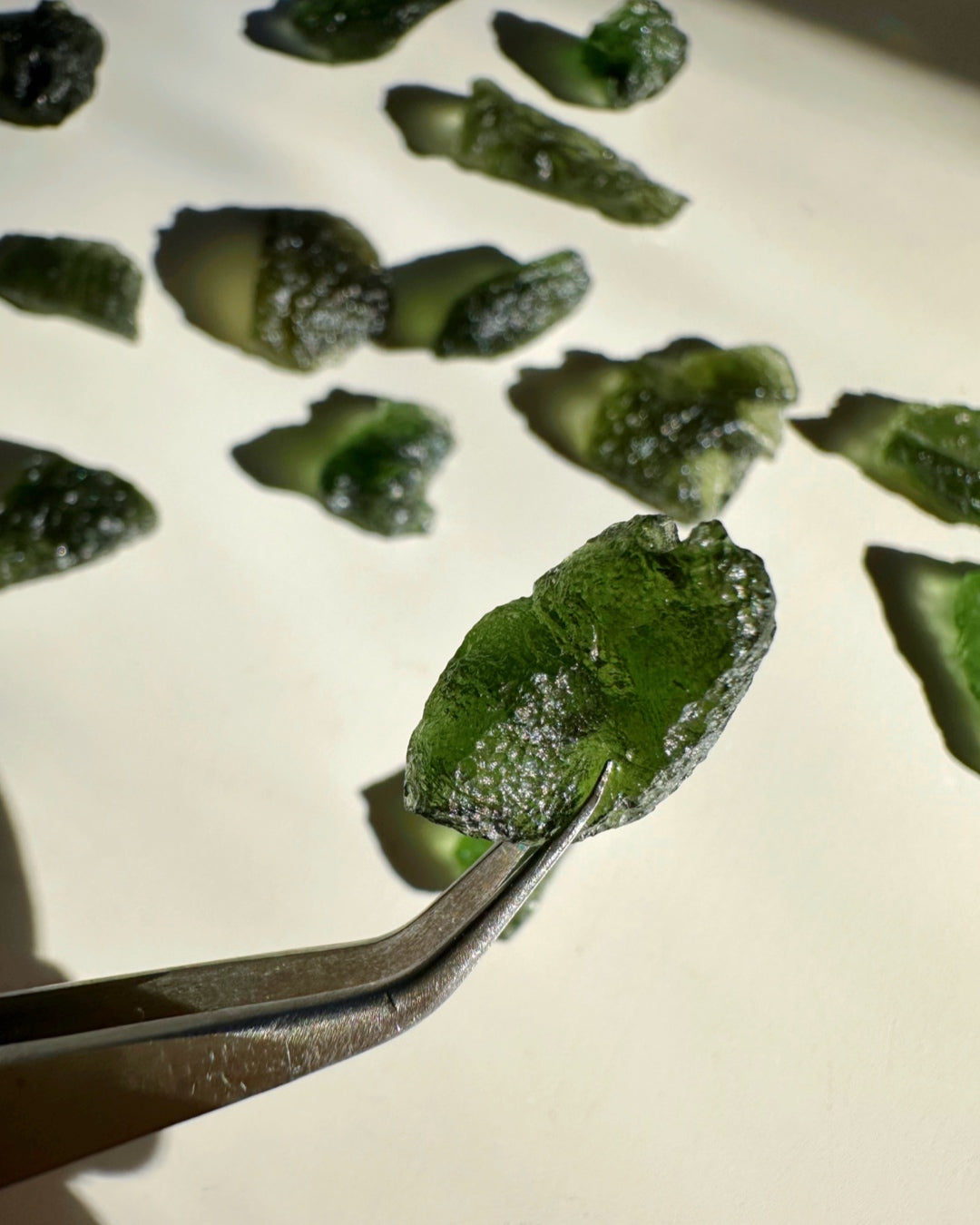 Chlum Moldavite  #4 - AA