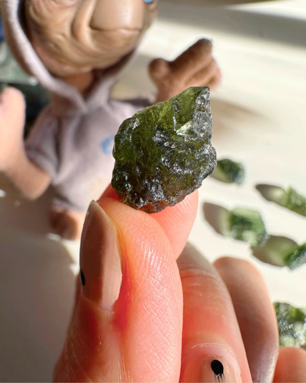 Chlum Moldavite  #3 - AA