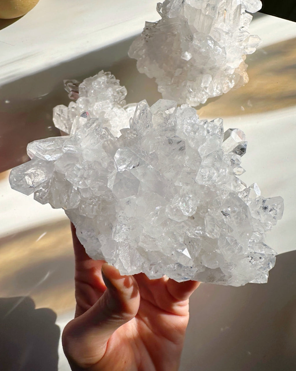Clear Quartz Cluster