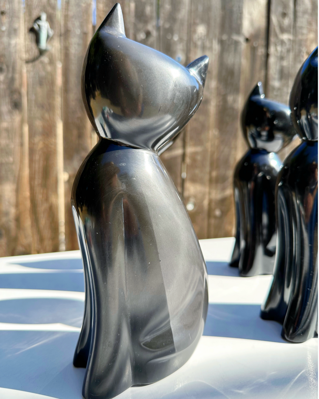 Large Marble Kitty Cat - A by Baltic Mermaid